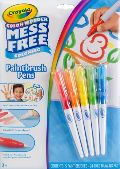Picture of Crayola Color Wonder Mess Free Paintbrush Pens  