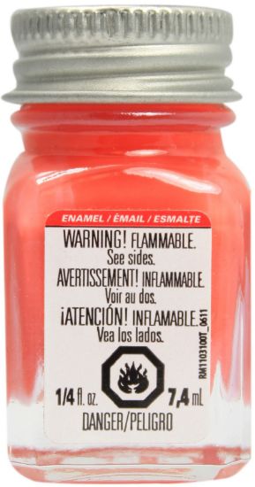Picture of Testors Enamel Paint .25oz Orange Gloss