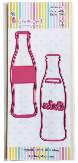 Picture of Dress My Craft Shaker Dies-Cola Bottle