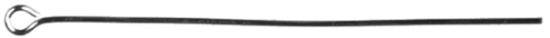 Picture of Jewelry Basics Metal Findings 180/Pkg Silver Eye Pins