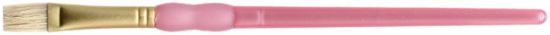 Picture of Crafter's Choice White Bristle Flat Brush Size 2