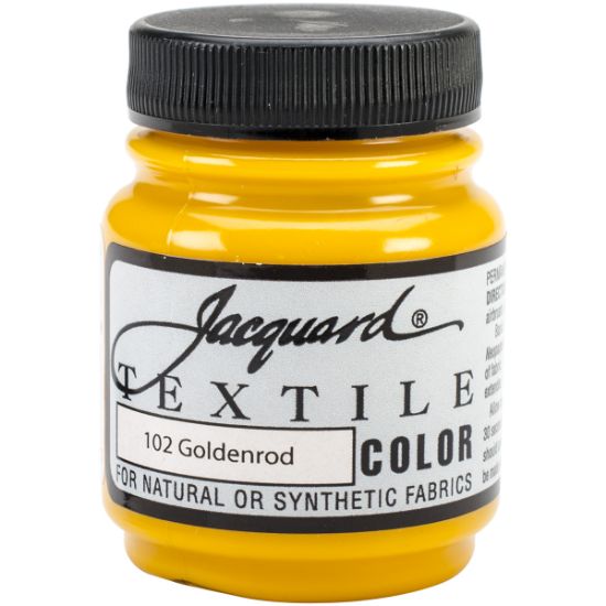 Picture of Jacquard Textile Color Fabric Paint 2.25oz Goldenrod