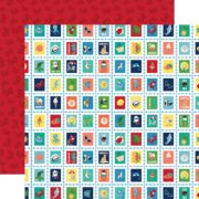 Picture of Beach Party Double-Sided Cardstock 12"X12"-Summer Stamps