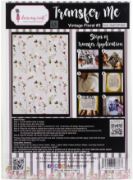 Picture of Dress My Craft Transfer Me Sheet A4 Vintage Floral #3