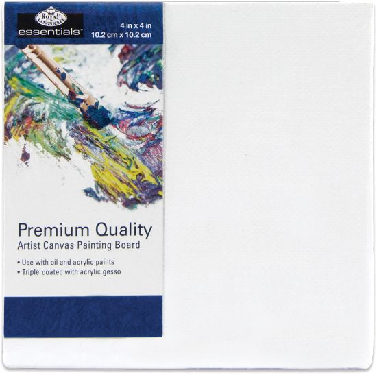 Picture of essentials(TM) Premium Canvas Board 4"X4"