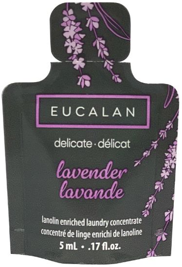 Picture of Eucalan Fine Fabric Wash Single Use Sample .17oz-Lavender