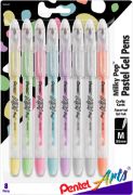 Picture of Pentel Milky Pop Pastel Gel Pens .8mm 8/Pkg Assorted Colors