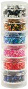 Picture of Bead Storage Screw Stack Cannisters 1.5 Inch X 3/4 Inch 6/Pkg