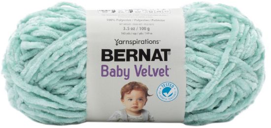 Picture of Bernat Baby Velvet Yarn-Misty Green
