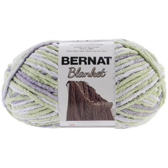 Picture of Bernat Blanket Big Ball Yarn Lilac Leaf