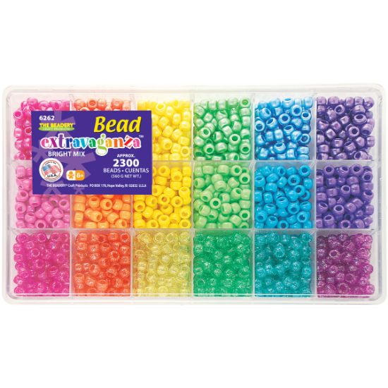 Picture of Bead Extravaganza Bead Box Kit 19.75oz Brights
