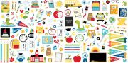 Picture of Bella Blvd Cardstock Ephemera-Icons, School Is Cool