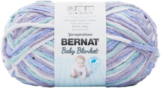 Picture of Bernat Baby Blanket Big Ball Yarn Posey Purple