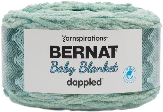Picture of Bernat Baby Blanket Dappled Yarn Misty Jungle Green