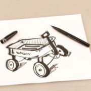 Picture of Pentel Arts Sign Pen W/Micro Brush Tip Black