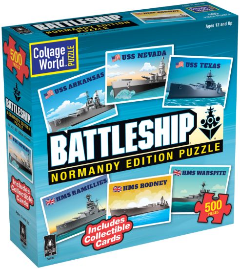 Picture of BePuzzle Jigsaw Puzzle Game Battleship Collage World