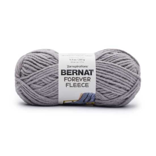 Picture of Bernat Forever Fleece Yarn-Lunar Gray