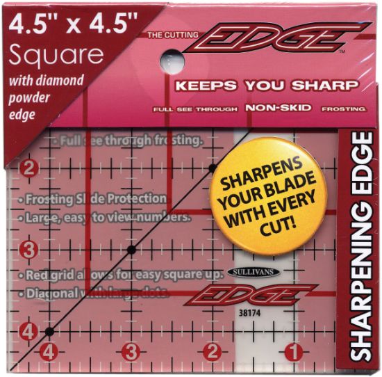 Picture of The Cutting EDGE Frosted Ruler 4-1/2"X4-1/2"