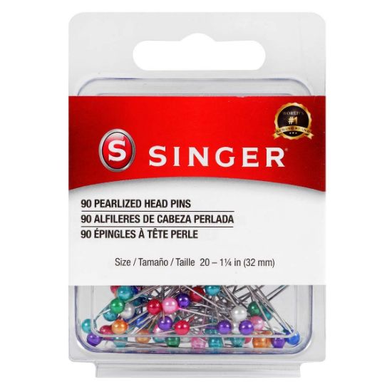 Picture of Pearlized Straight Pins Size 20 90/Pkg