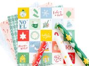 Picture of PinkFresh Studio Double-Sided Paper Pack 6"X6" 24/Pkg-Happy Holidays