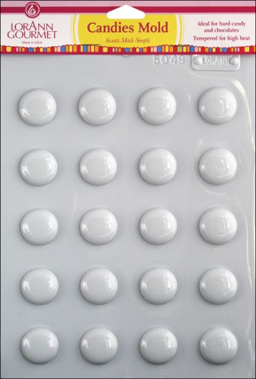 Picture of Breakup Candy Mold Discs 20 Cavity (1 Design)