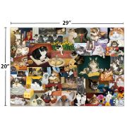 Picture of Jigsaw Puzzle 1000 Pieces 29"X20" American Cat