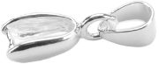 Picture of Pendant Pinch Bails 22mm 4/Pkg Silver-Plated