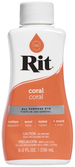 Picture of Rit Dye Liquid 8oz Coral
