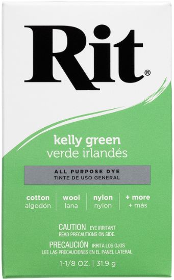 Picture of Rit Dye Powder Kelly Green