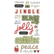 Picture of The Holiday Life Foam Stickers 50/Pkg