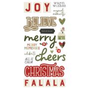 Picture of The Holiday Life Foam Stickers 50/Pkg