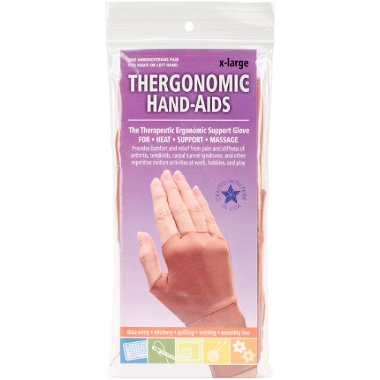 Picture of Thergonomic Hand-Aids Support Gloves 1 Pair Extra Large