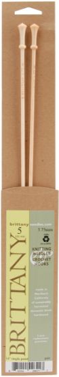Picture of Brittany Single Point Knitting Needles 14" Size 5/3.75mm