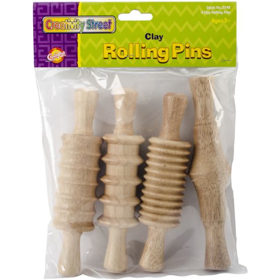 Picture of Modeling Clay Rolling Pins 4/Pkg  