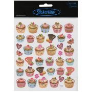 Picture of Multicolored Stickers Tea Time