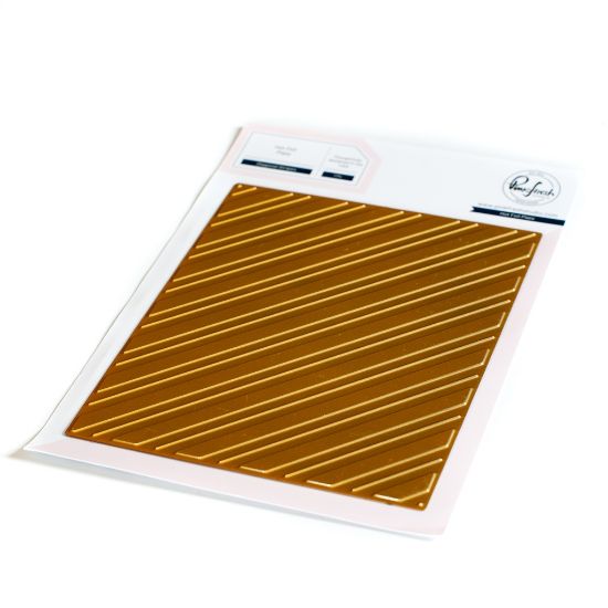 Picture of Pinkfresh Studio Hot Foil Plate-Diagonal Stripes