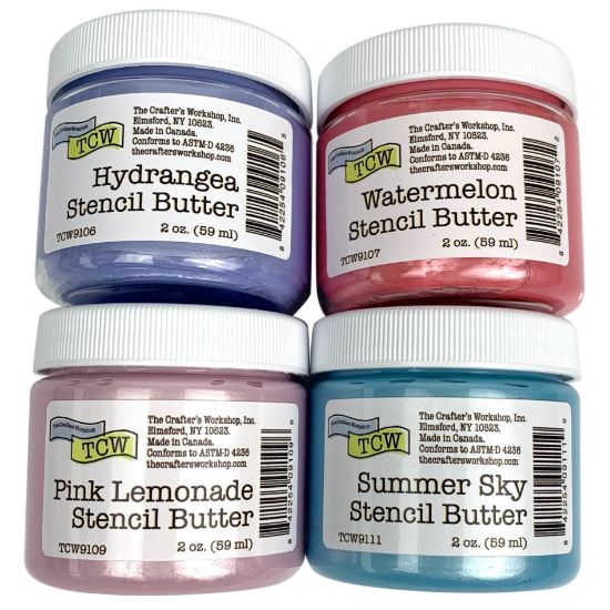 Picture of Crafter's Workshop Stencil Butter 2oz 4/Pkg-Blooms