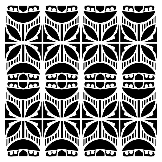 Picture of Crafter's Workshop Template 12"X12"-Deco Stripes