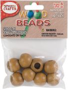 Picture of Round Wood Beads 20mm 8/Pkg Maple