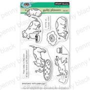 Picture of Penny Black Clear Stamps Guilty Pleasures