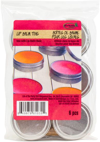 Picture of Lip Balm Tins 6/Pkg 
