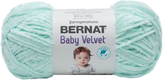 Picture of Bernat Baby Velvet Yarn Bleached Aqua