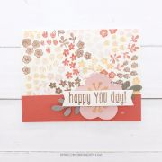 Picture of Concord & 9th Clear Stamps 6"X8" Flower Patch Turnabout