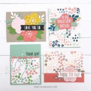 Picture of Concord & 9th Clear Stamps 6"X8" Flower Patch Turnabout