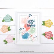 Picture of Concord & 9th Clear Stamps 6"X8" Flower Patch Turnabout