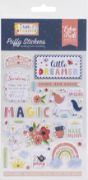 Picture of Little Dreamer Girl Puffy Stickers-