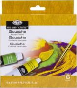 Picture of Royal & Langnickel(R) Essentials(TM) Gouche Paint 21ml 6/Pkg