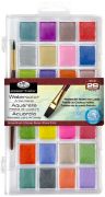 Picture of Royal & Langnickel(R) Essentials(TM) Watercolor Cakes 29/Pkg Pearlescent