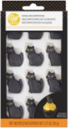Picture of Royal Icing Decorations 12/Pkg Black Cat