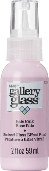 Picture of FolkArt Gallery Glass Paint 2oz-Pale Pink